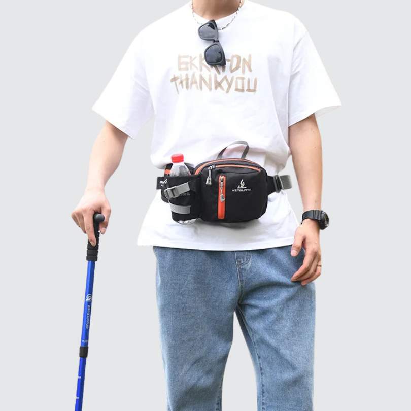 Sac ceinture de randonnée noir