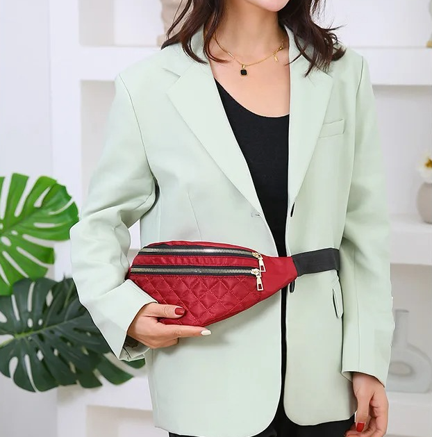 Sac banane pour femme en tissu