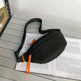 Sac banane imperméable noir