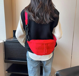 Sac banane imperméable rouge