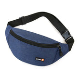 Sac banane sport bleu