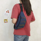 Sac banane sport bleu