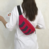 Sac banane sport rouge