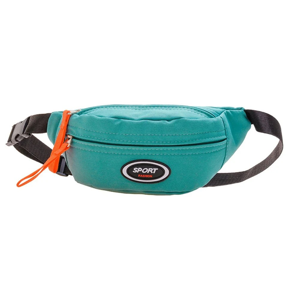 Sac banane garçon vert