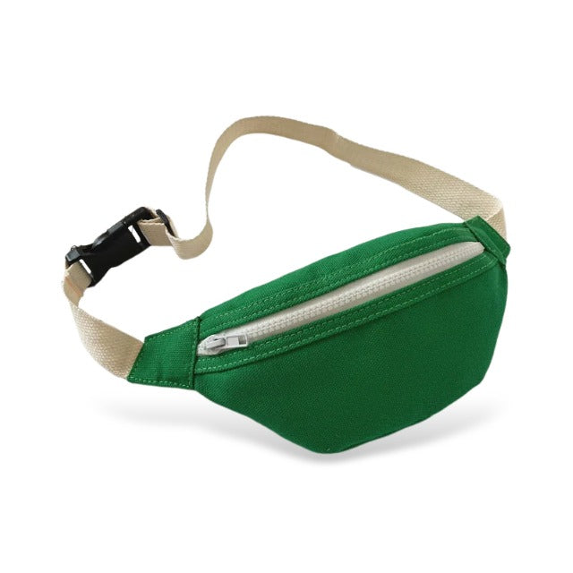 Sac banane enfant vert