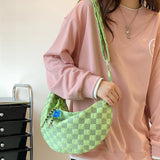 sac bandoulière banane vert