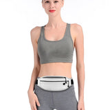 Sac banane sport blanc