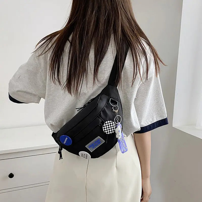 Sac banane tendance noir