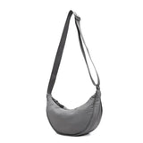 sac banane femme bandoulière gris