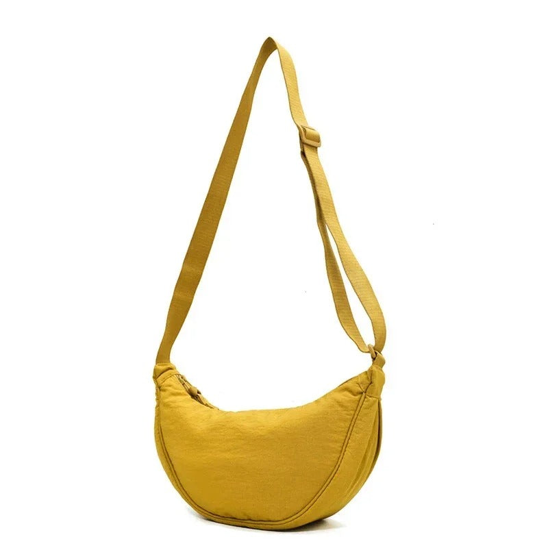 sac banane femme bandoulière jaune