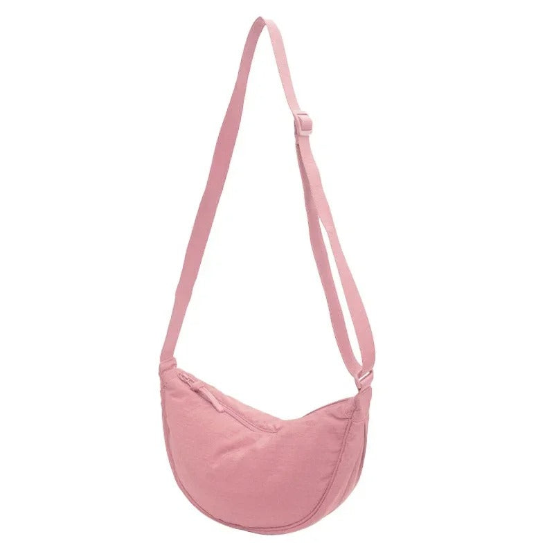 sac banane femme bandoulière rose