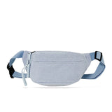 sac banane femme velours bleu