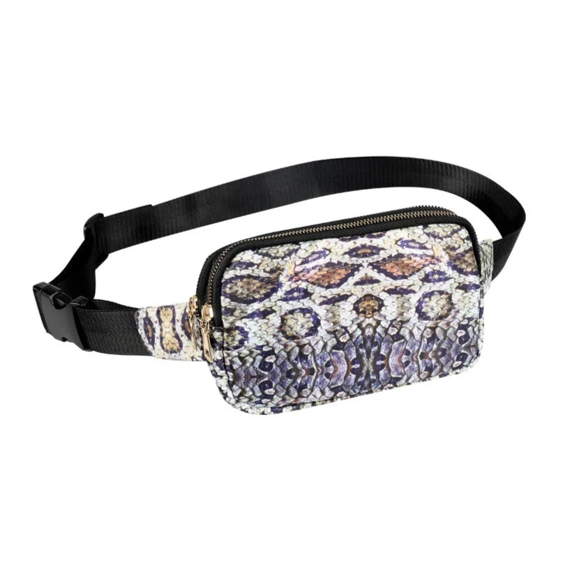 Sac ceinture serpent