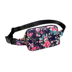 Sac ceinture fleur