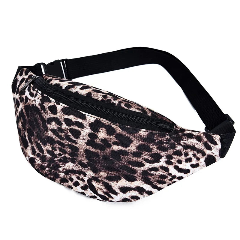 Sac banane leopard