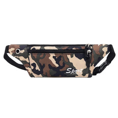 Sac banane sport Camouflage marron