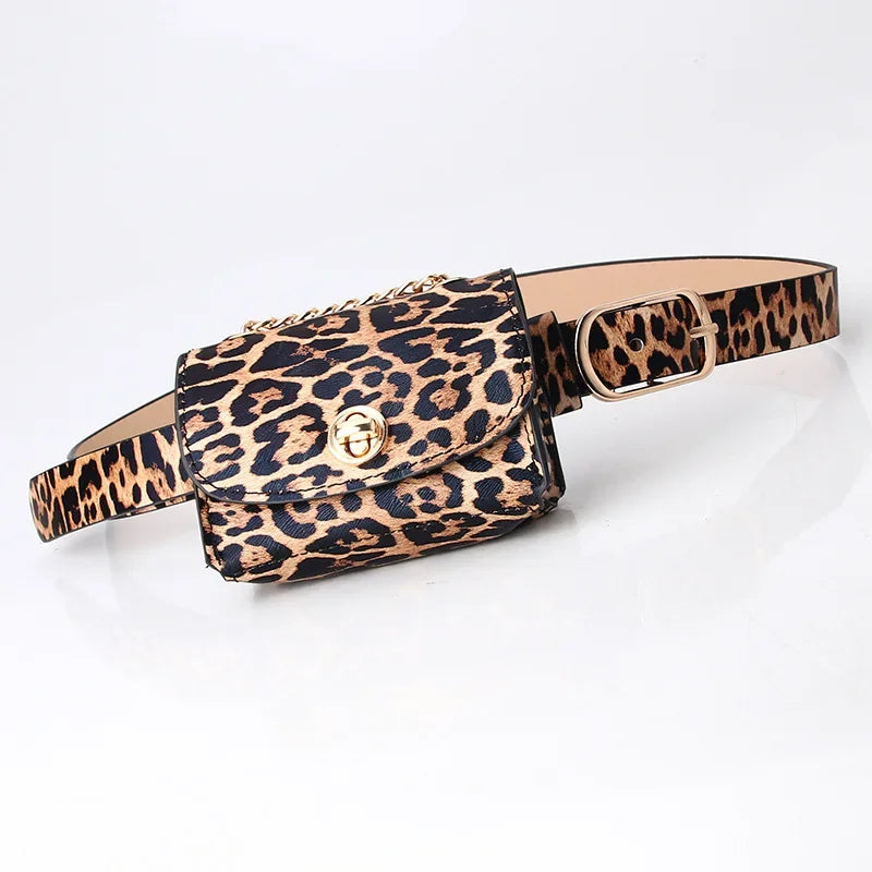 Sac ceinture Leopard