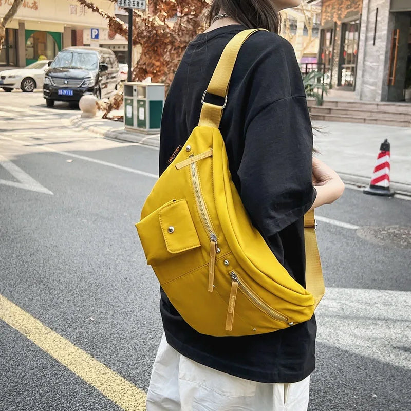 Sac banane XL jaune