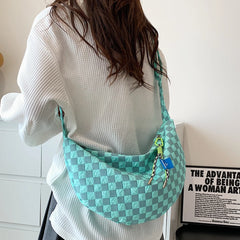 sac banane bandoulière bleu