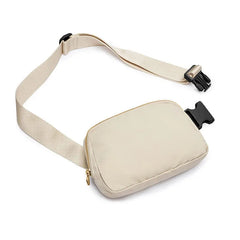 Sac ceinture beige