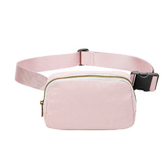 Sac ceinture rose