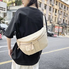 Sac banane XL blanc