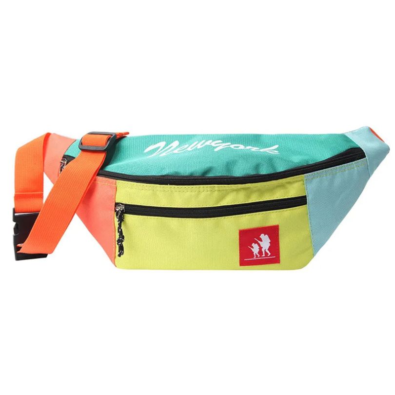 Sac banane XL New York coloré