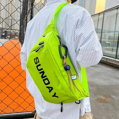 Sac banane XXL imperméable vert