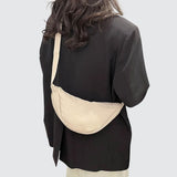 Sac banane bandoulière beige