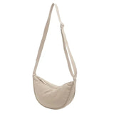 Sac banane bandoulière femme beige
