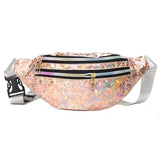 Sac banane brillant peche