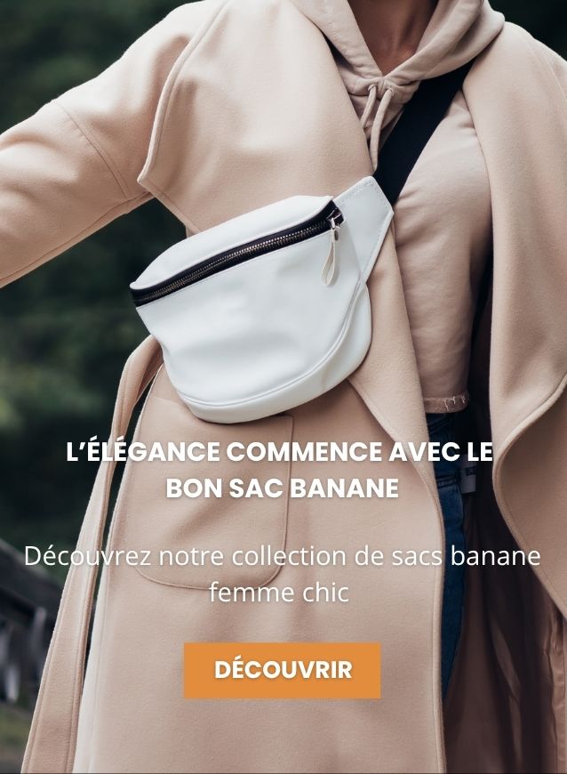 Sac banane femme chic 