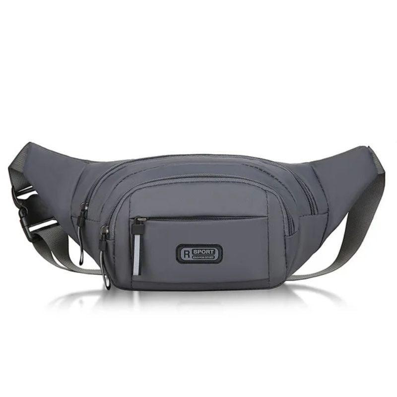 Sac banane imperméable compact gris