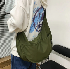 Sac banane bandoulière vert