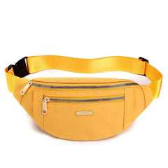 Sac banane femme chic jaune