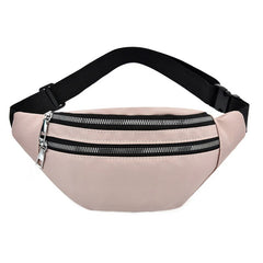 Sac banane femme tissu rose