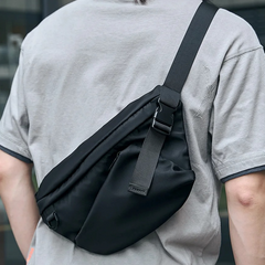 Sac banane homme tendance noir