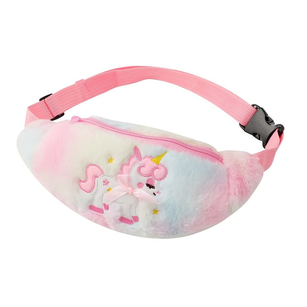 Sac banane enfant rose