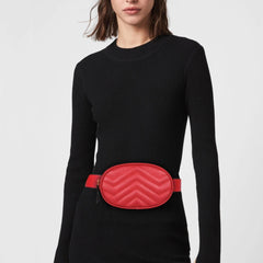 Sac ceinture rouge